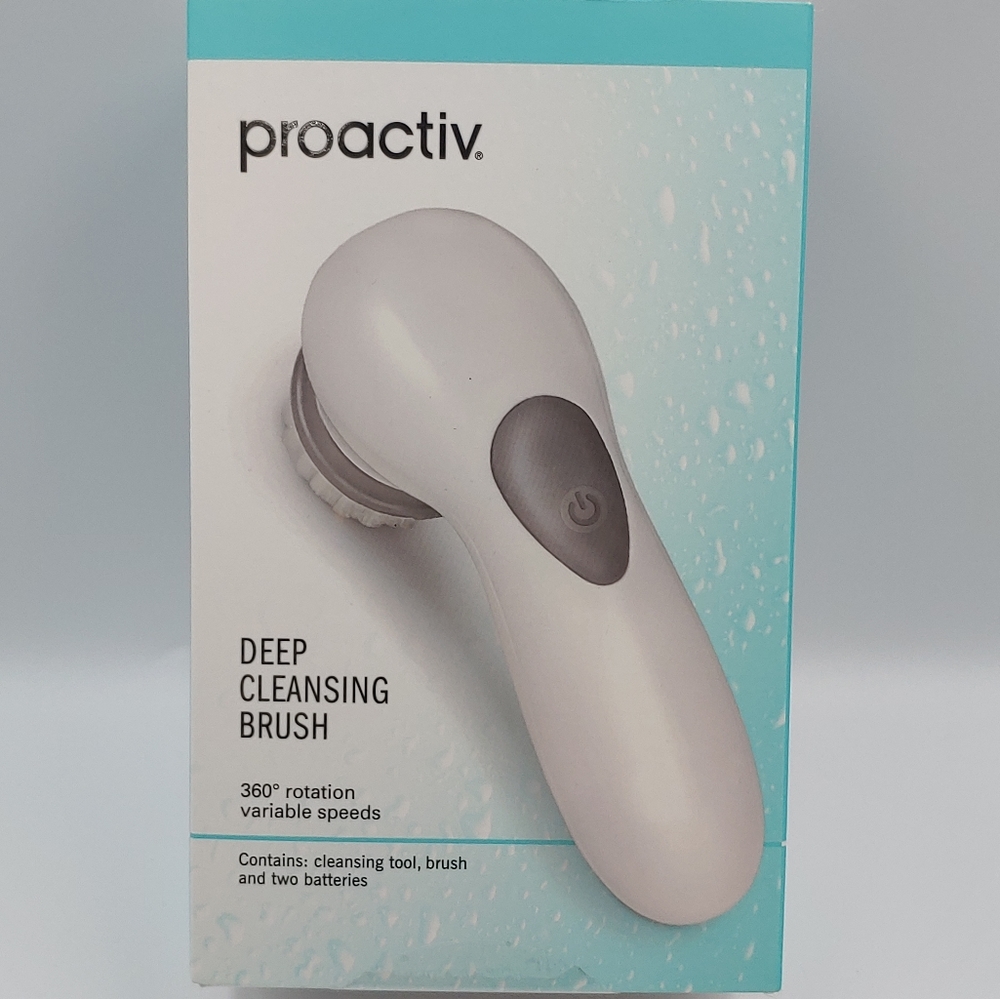 New Proactiv Deep Cleansing Brush 360 Rotation Fac